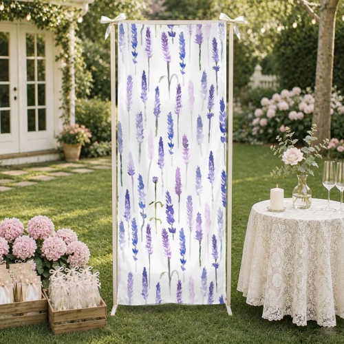 Peach Skin Tapestry 30x80inch (Stitched Edge)