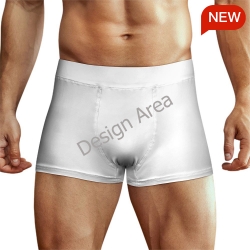 All Over Print Cotton Men's Boxer Briefs