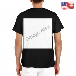 Men's Heavy Cotton T-Shirt (Back Printing)