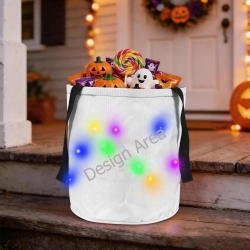Halloween Multi-Color LED Light-Up Candy Bag