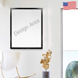 Black Frame Canvas Print 16x20inch