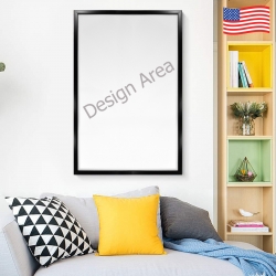 Black Frame Canvas Print 16x24inch