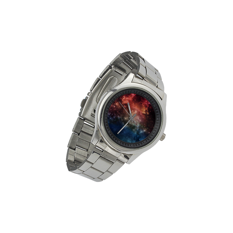 Digital Universe Fantasy Universe Men's Stainless Steel Watch(Model 104)