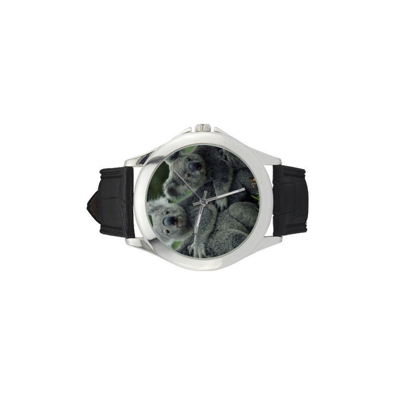 Koala Bear Women's Classic Leather Strap Watch(Model 203)