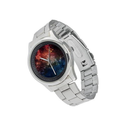 Digital Universe Fantasy Universe Men's Stainless Steel Watch(Model 104)