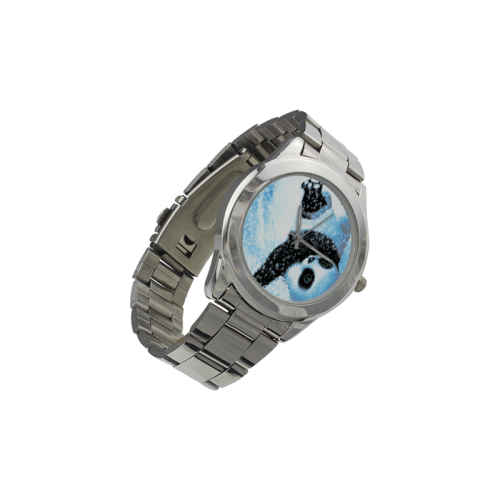 Panda Unisex Stainless Steel Watch(Model 103)