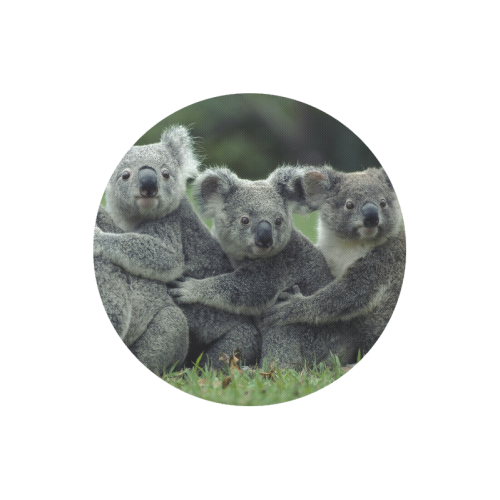 Koala Bear Round Mousepad