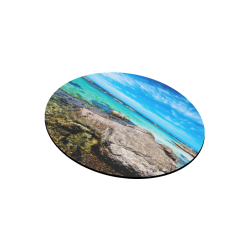 Windy Harbour Round Mousepad