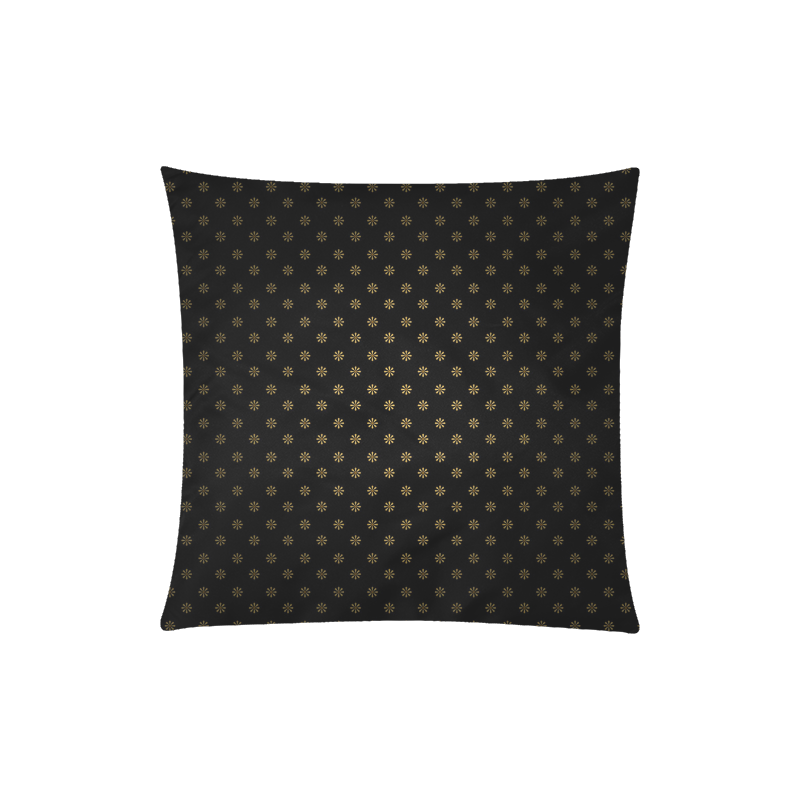 Little Flower Point Pattern Custom Zippered Pillow Case 20"x20"(Twin Sides)
