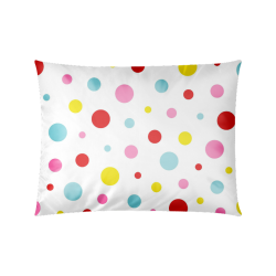 Color Spots Custom Zippered Pillow Case 20"x26"(Twin Sides)