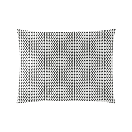 Polka Dot Custom Zippered Pillow Case 20"x26"(Twin Sides)