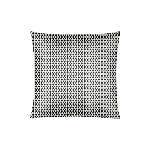 Polka Dot Custom Zippered Pillow Case 20"x20"(Twin Sides)