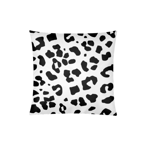 Milk Spots Custom Zippered Pillow Case 20"x20"(Twin Sides)