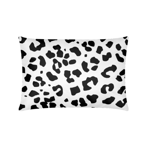 Milk Spots Custom Zippered Pillow Case 16"x24"(Twin Sides)