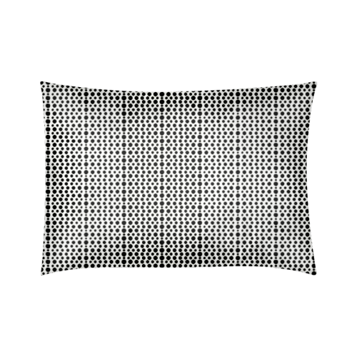 Polka Dot Custom Zippered Pillow Case 20"x30"(Twin Sides)