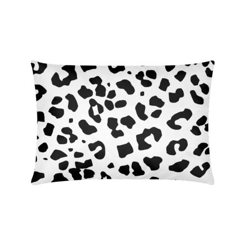 Milk Spots Custom Zippered Pillow Case 16"x24"(Twin Sides)