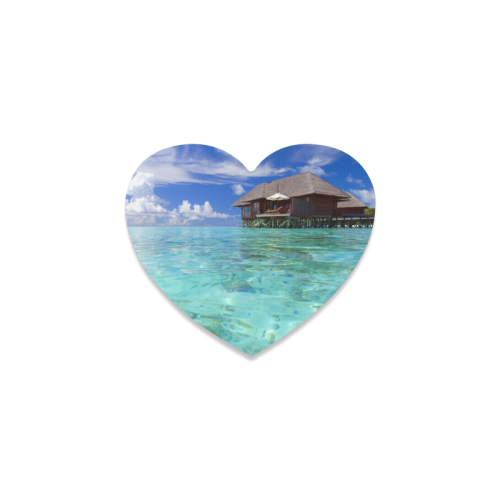 Maldives Beach Resorts Heart Coaster