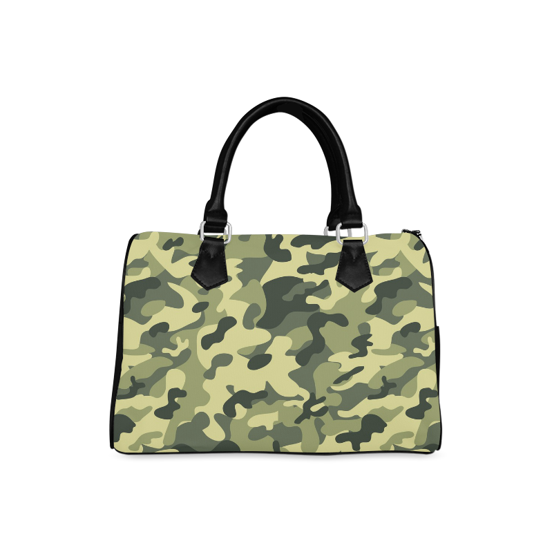 Forest Camouflage Boston Handbag (Model 1621)