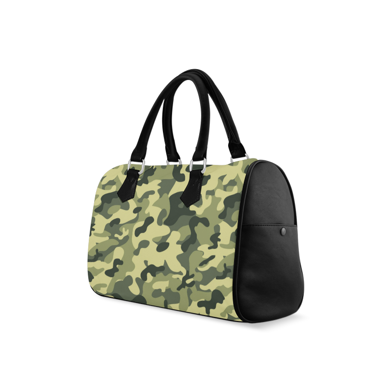 Forest Camouflage Boston Handbag (Model 1621)