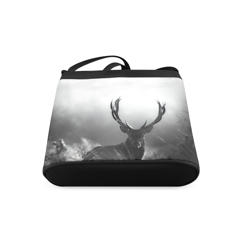 Winter Reindeer Crossbody Bags (Model 1613)