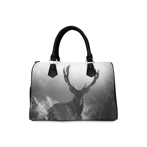 Winter Reindeer Boston Handbag (Model 1621)