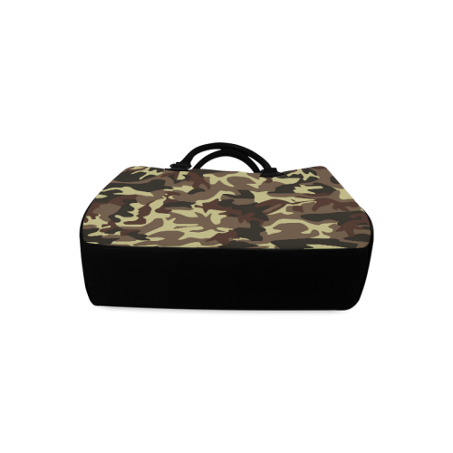 Army Camouflage Boston Handbag (Model 1621)