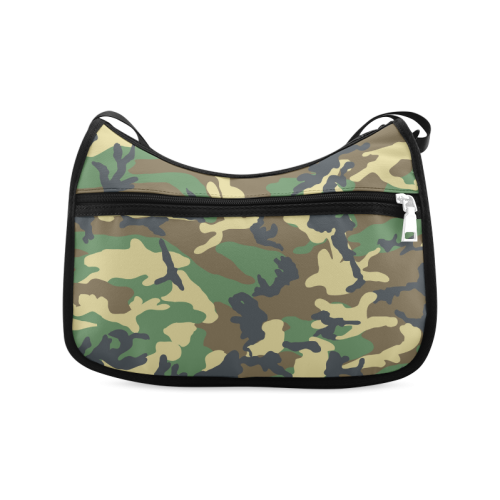 Dark Camouflage Crossbody Bags (Model 1616)
