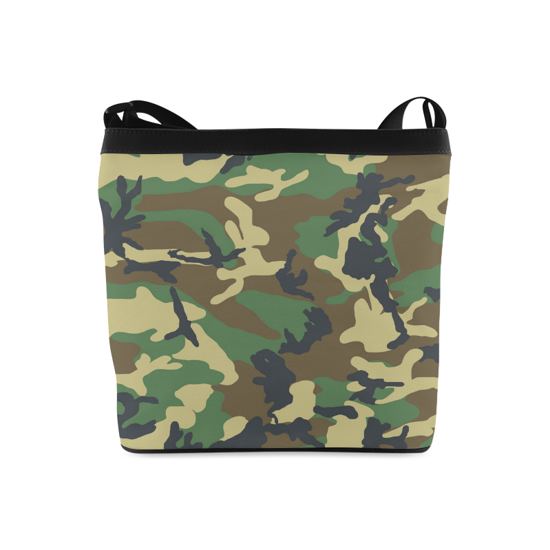 Dark Camouflage Crossbody Bags (Model 1613)