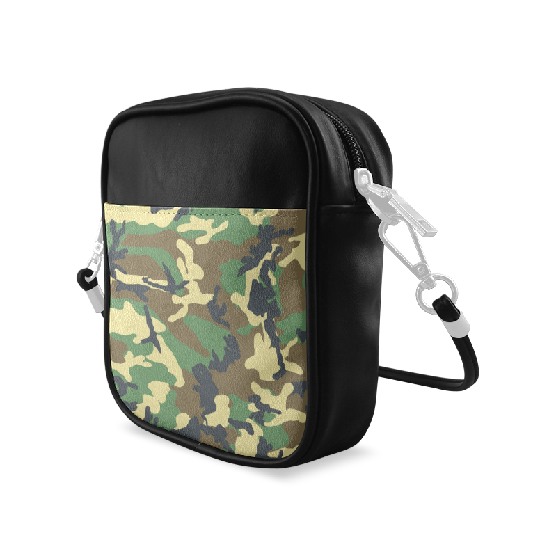 Dark Camouflage Sling Bag (Model 1627)