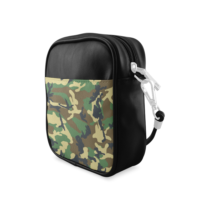 Dark Camouflage Sling Bag (Model 1627)