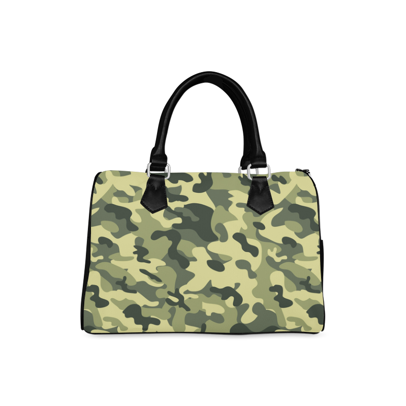 Camouflage Boston Handbag (Model 1621)