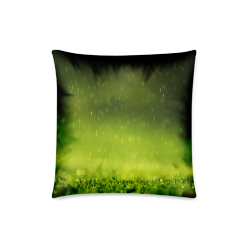 Nature Custom Zippered Pillow Case 18"x18"(Twin Sides)
