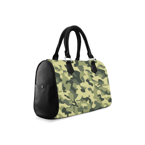 Camouflage Boston Handbag (Model 1621)