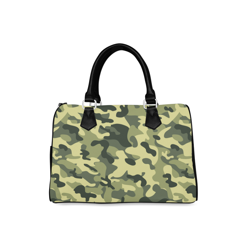 Camouflage Boston Handbag (Model 1621)