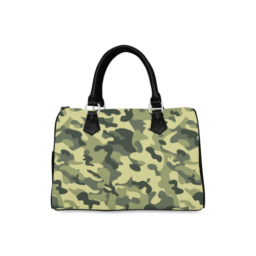 Camouflage Boston Handbag (Model 1621)