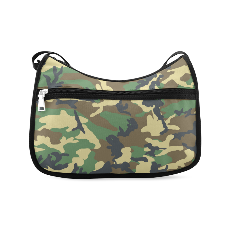 Dark Camouflage Crossbody Bags (Model 1616)