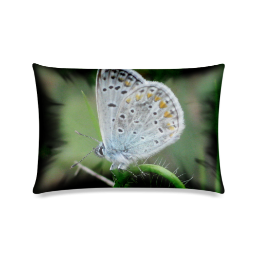 Heart butterfly Custom Zippered Pillow Case 16"x24"(Twin Sides)