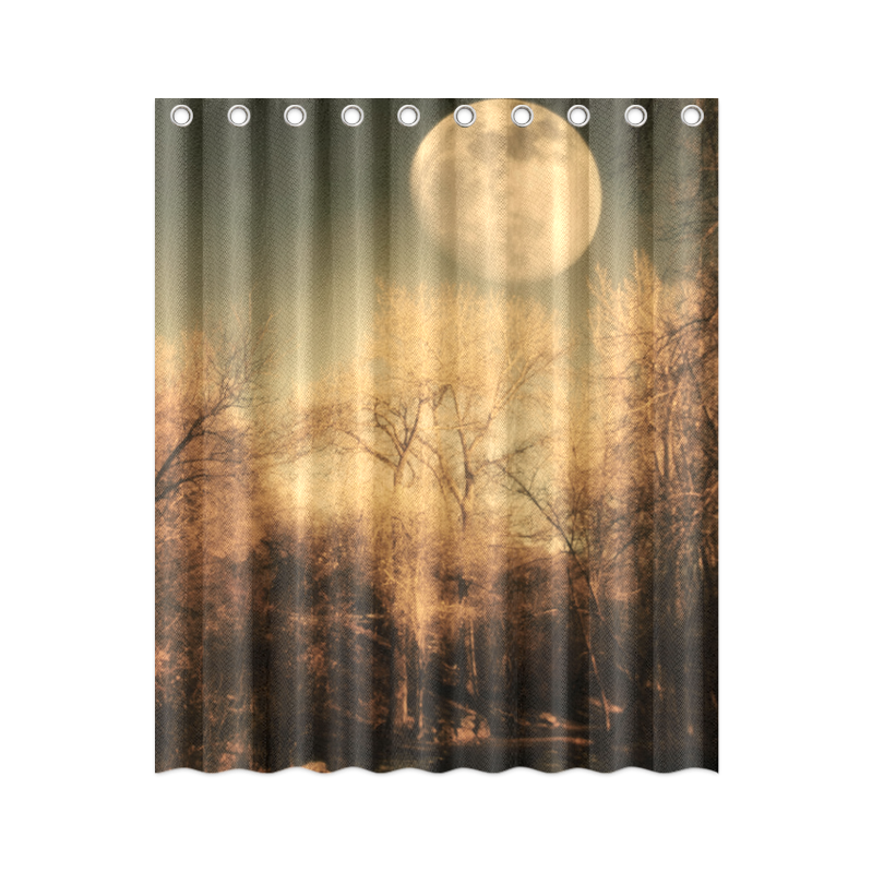 Full Moon Shower Curtain 60"x72"