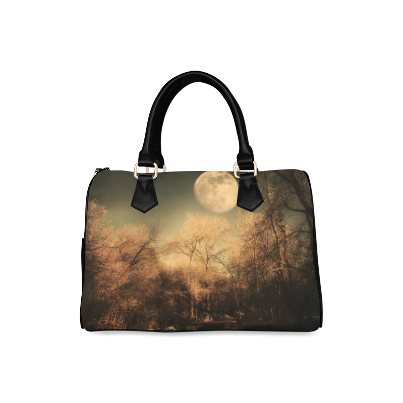 Full Moon Boston Handbag (Model 1621)
