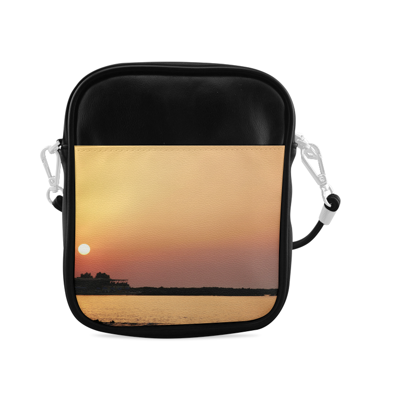 Sunset on the Beach Sling Bag (Model 1627)