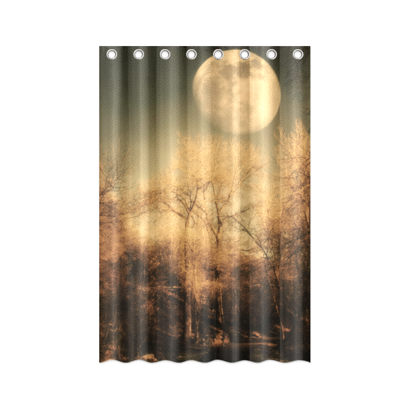 Full Moon Shower Curtain 48"x72"