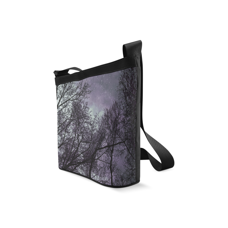 Purple Trees Crossbody Bags (Model 1613)