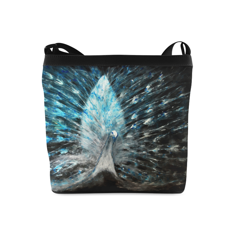 White Peacock Bag Crossbody Bags (Model 1613)
