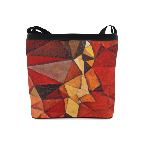 Red and orange 1 Bag Crossbody Bags (Model 1613)