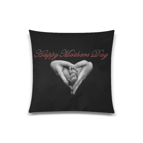 happy mothers day Custom Zippered Pillow Case 20"x20"(Twin Sides)