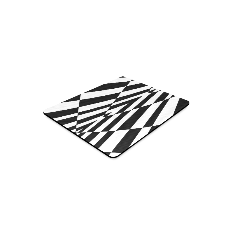 Custom 3D White Black Design Dream Space Rectangle Mousepad