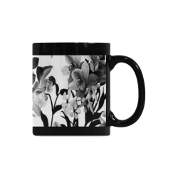 Custom Beautidful Ink Paintings Sayaka Design White Mug(11OZ)