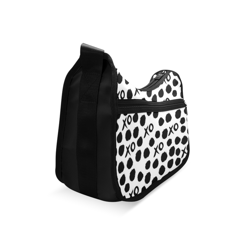 Custom Dot And XO Unique Design Stylish Crossbody Bags (Model 1616)