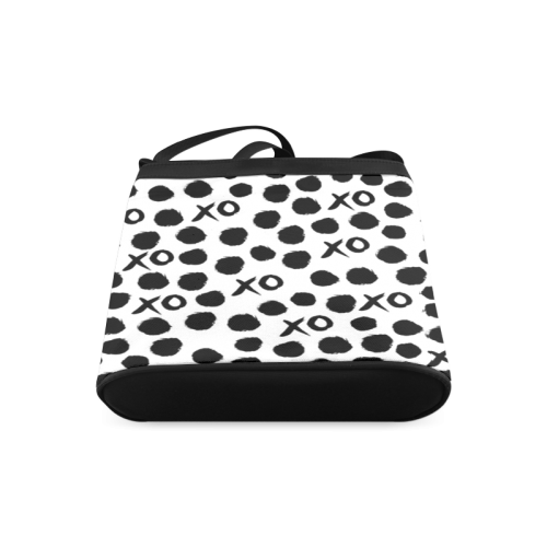 Custom Dot And XO Unique Design Stylish Crossbody Bags (Model 1613)