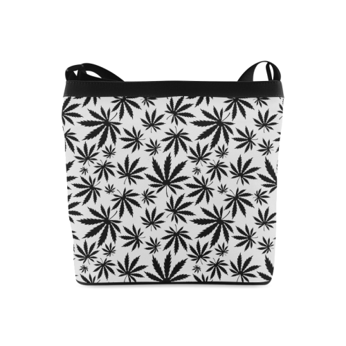 Cannabis Vector Art Design Custom Crossbody Bags (Model 1613)